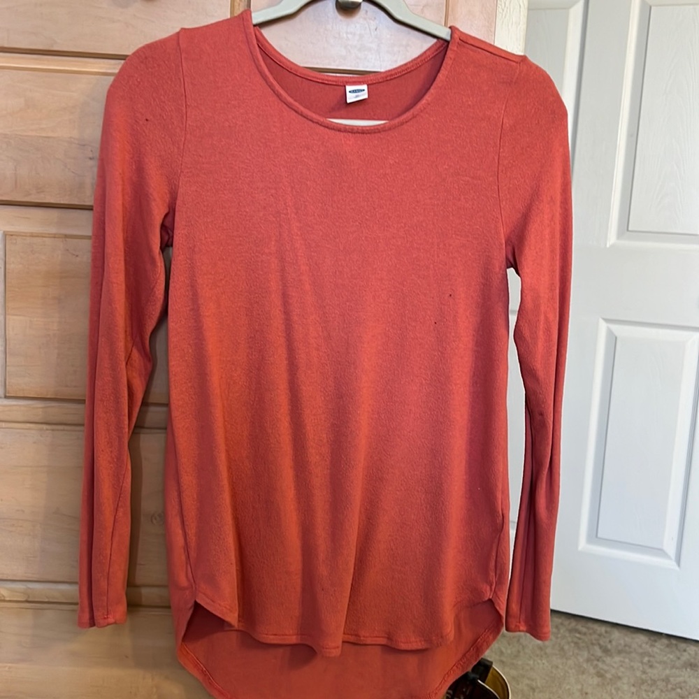 Old Navy pink ls shirt XS